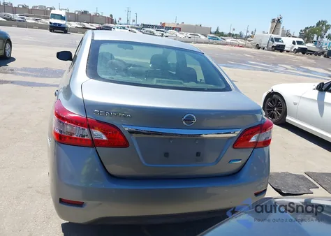 2014 Nissan Sentra S из США, поврежденный, VIN 3N1AB7AP7EY328700